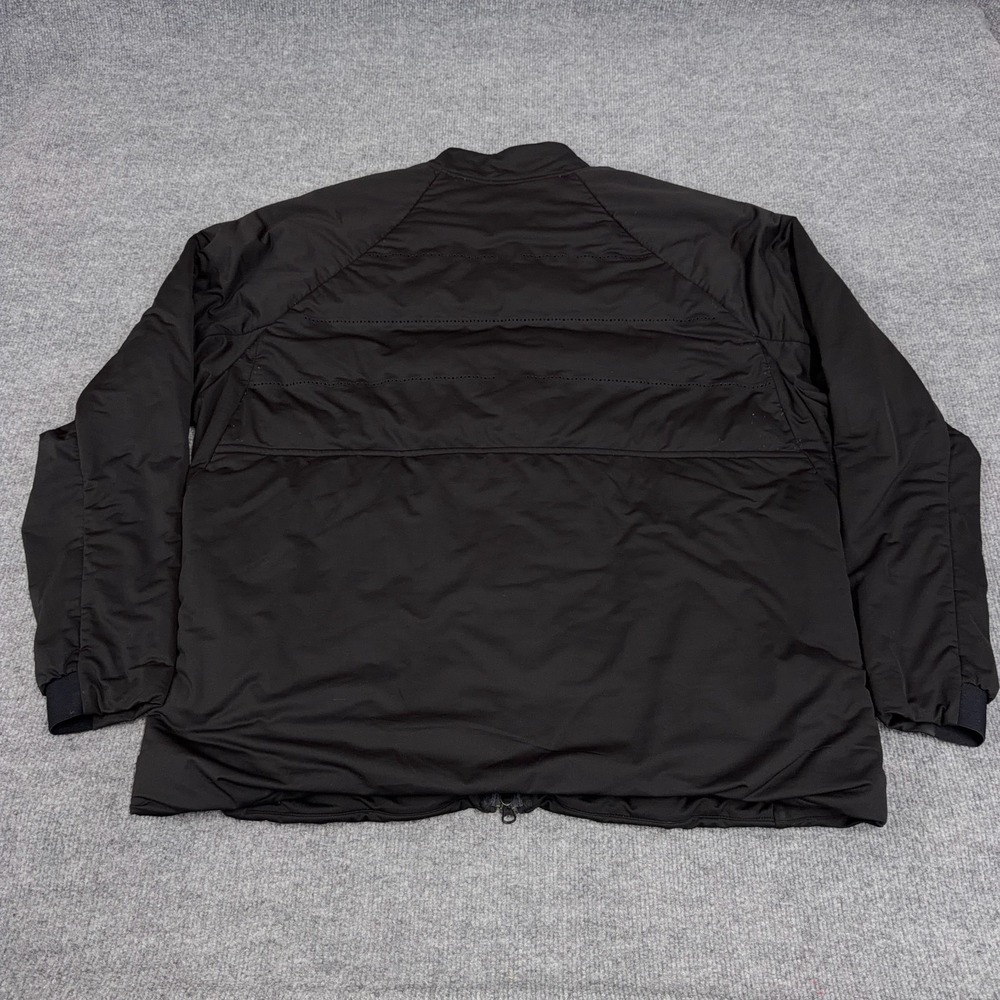 Nike‎ Golf Jacket Men 2XL Black Full Zip Aeroloft Puffer Performance Pockets - Picture 9 of 10